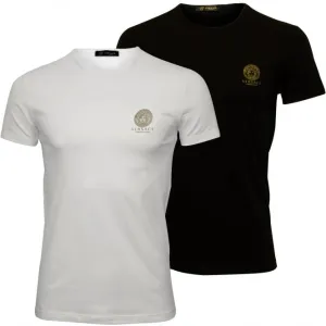2-Pack Medusa T-Shirts, Black/White
