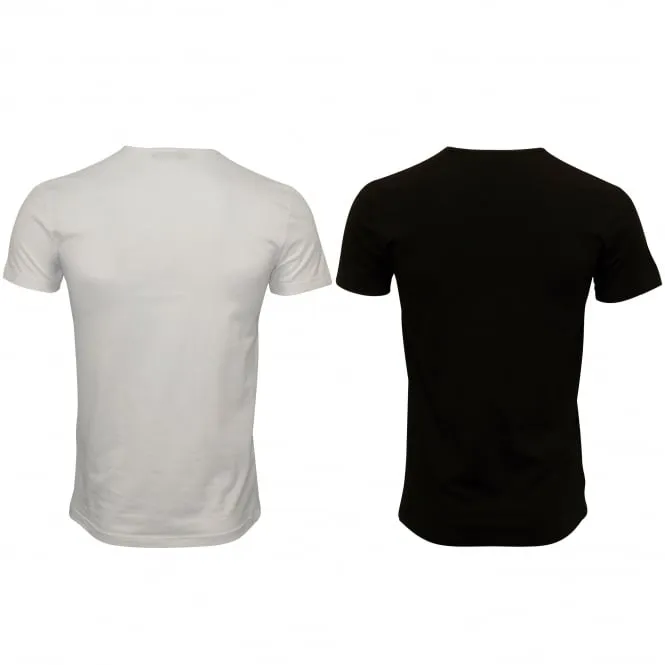 2-Pack Medusa T-Shirts, Black/White