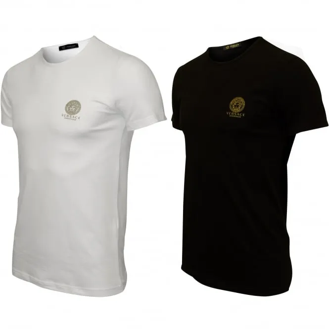 2-Pack Medusa T-Shirts, Black/White