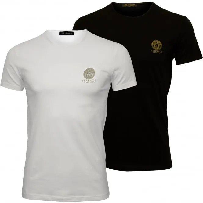 2-Pack Medusa T-Shirts, Black/White