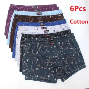 6Pcs/Lot Cotton  Underwear