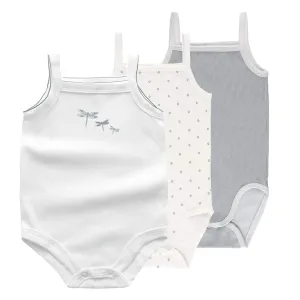 Blue Stripes, Dragonfly, Diamonds 3 pk undershirts by Ely's & Co
