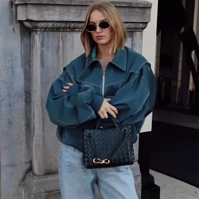 Downtown Retro Vegan Leather Jackets