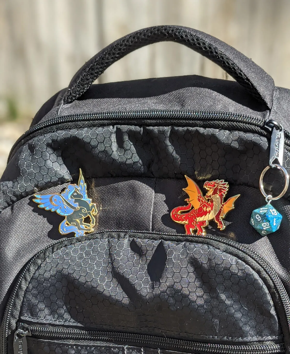 Dragon Pin (Black Dragon) | 2" Hard Enamel Pin