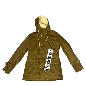 EQUI - Cappotto Eskimo Mini Tecnogabardina Cammello Unito - EUO02 - CAMMELLO/UNITO/ /SLAVIA/ECRU'