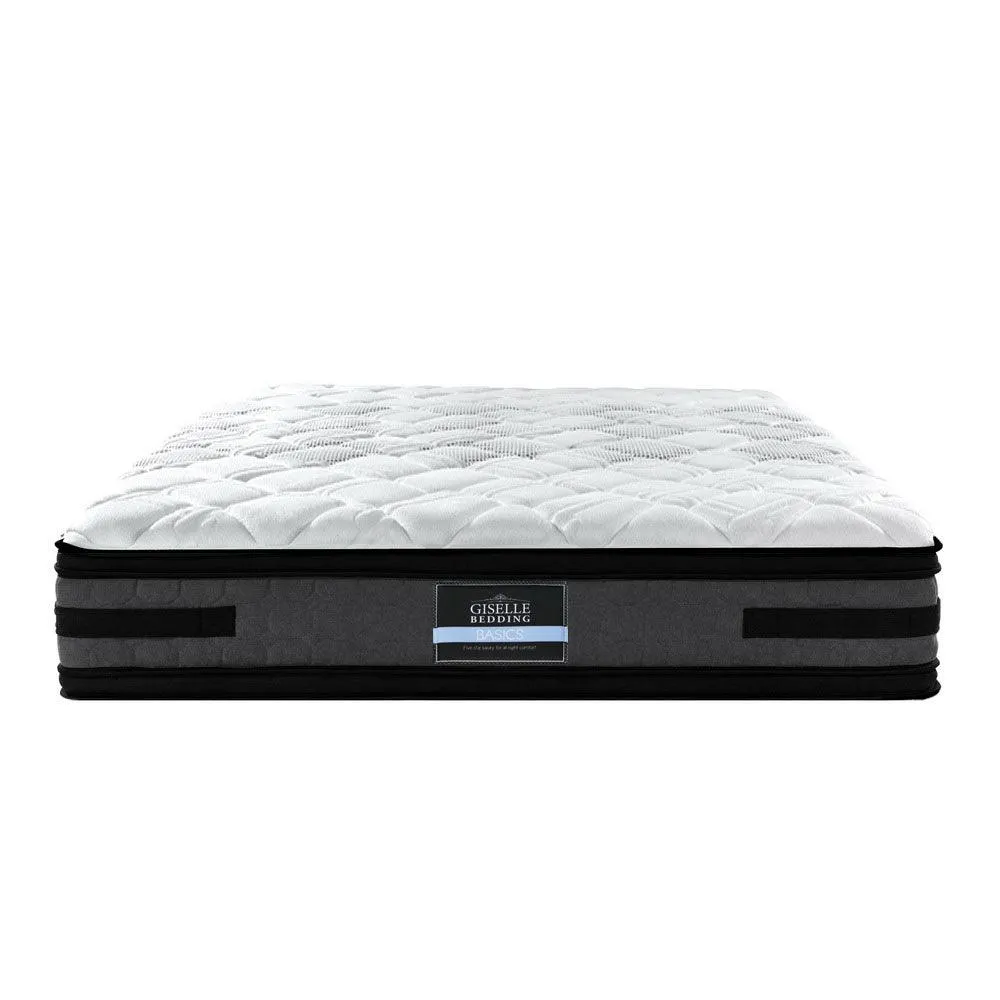 Giselle Bedding Pocket Spring Luna Euro Top Cool Get Pocket Spring Double Mattress 36cm Thick