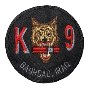 K9 EOD Baghdad Iraq Patch