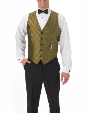 Men's Full Back Fiesta Print Vest