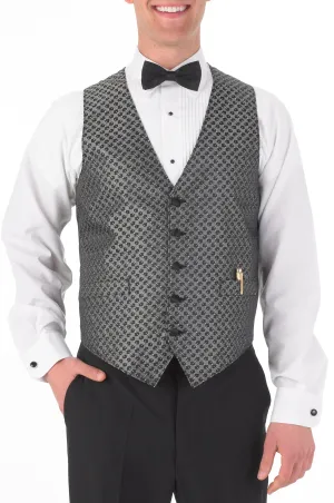 Men's Full Back Sticks and Stones Print Vest
