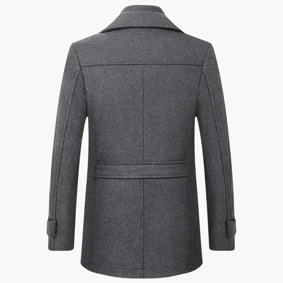 Men's Wool Blend Overcoat