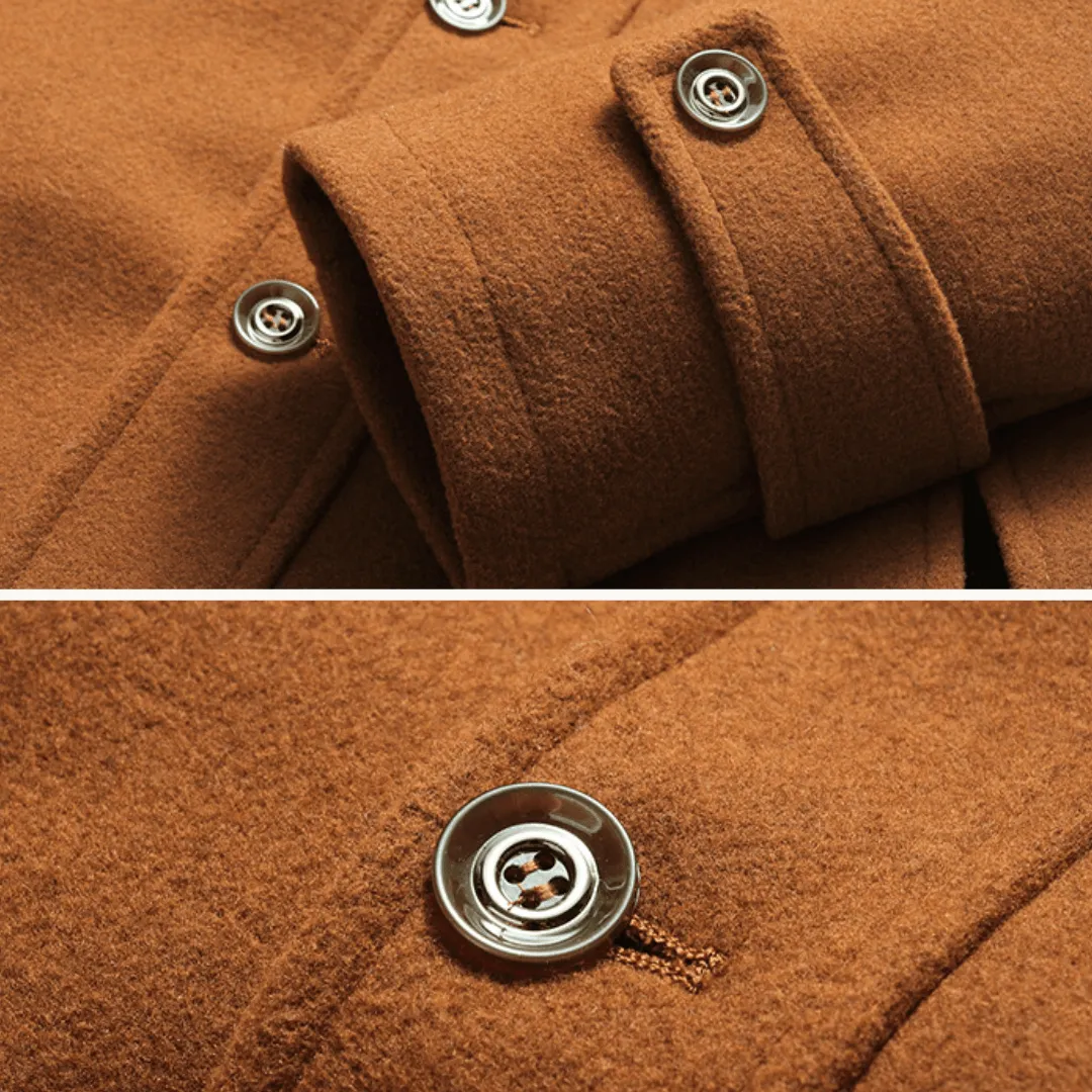 Men's Wool Blend Overcoat