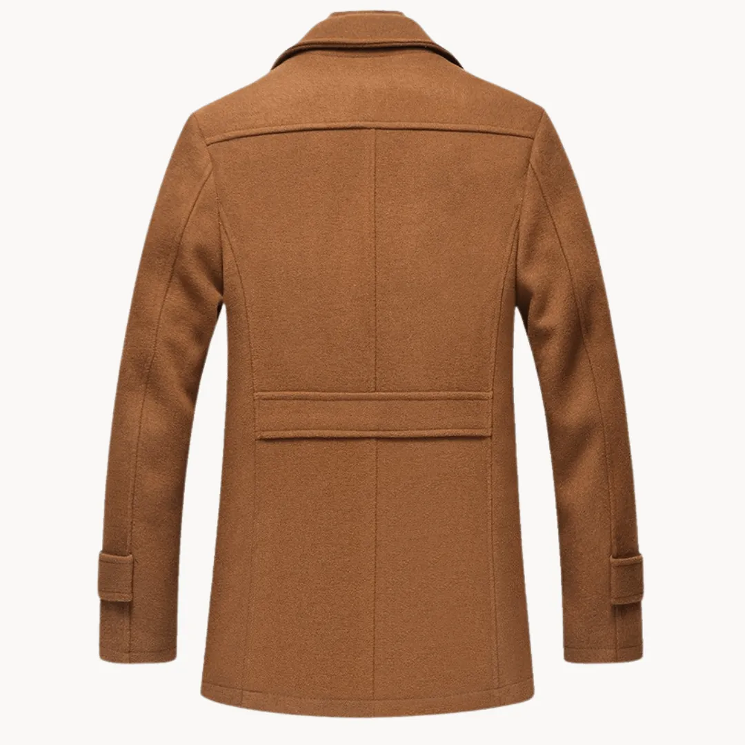 Men's Wool Blend Overcoat