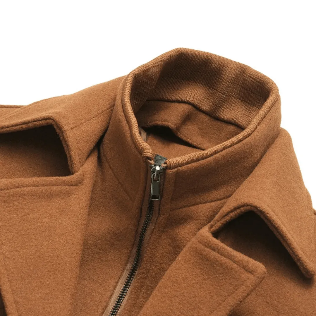 Men's Wool Blend Overcoat