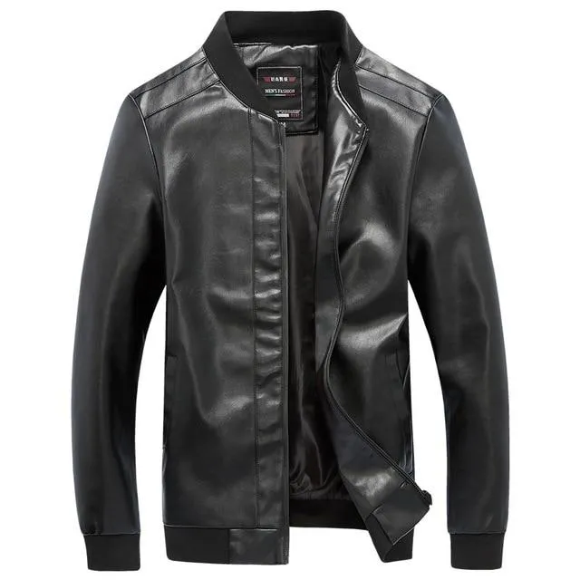 Motorcycle PU Leather Men Jackets