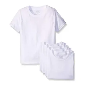 Pack Of 5 Fruit Of The Loom Boys Undershirts