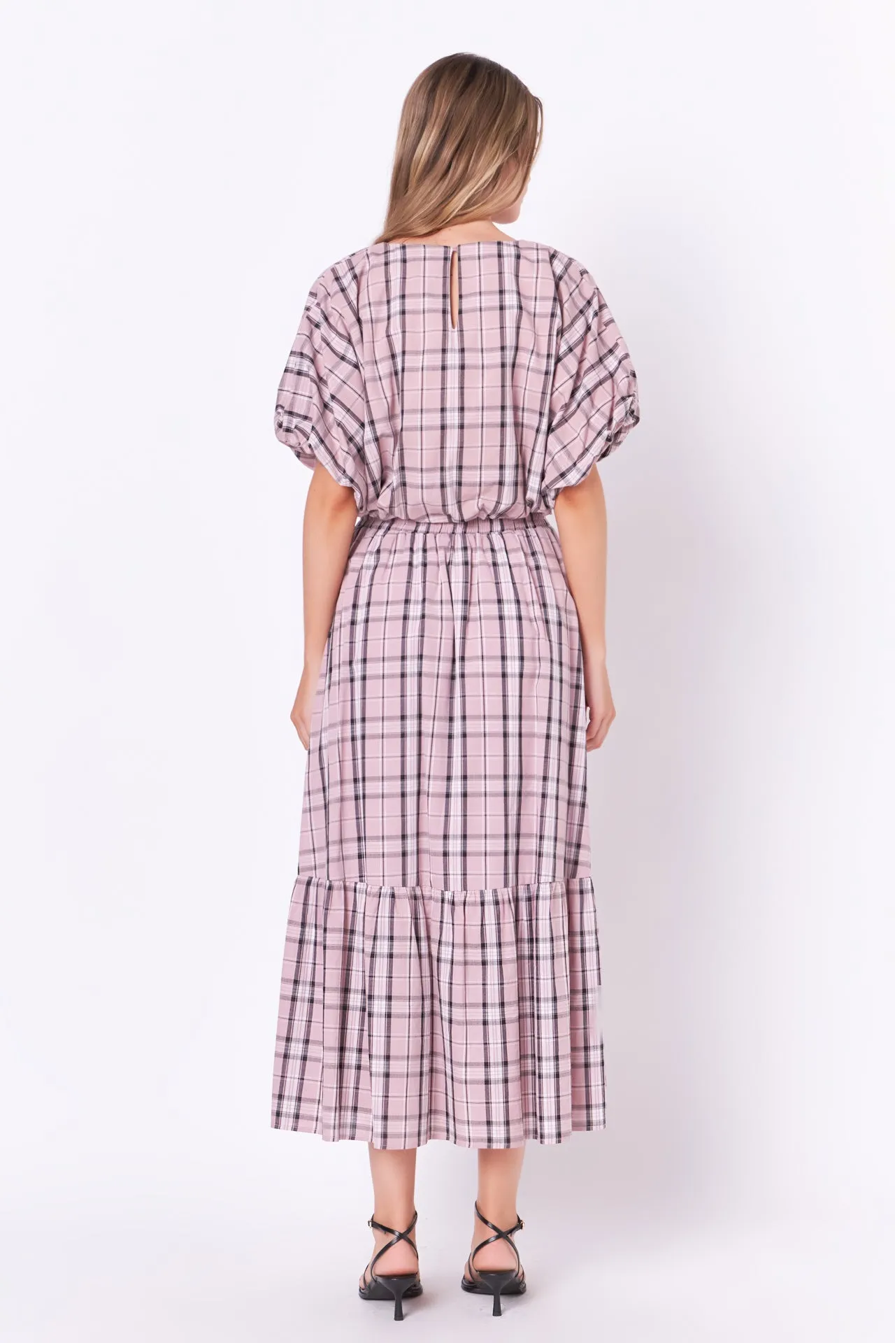 Plaid Maxi Skirt