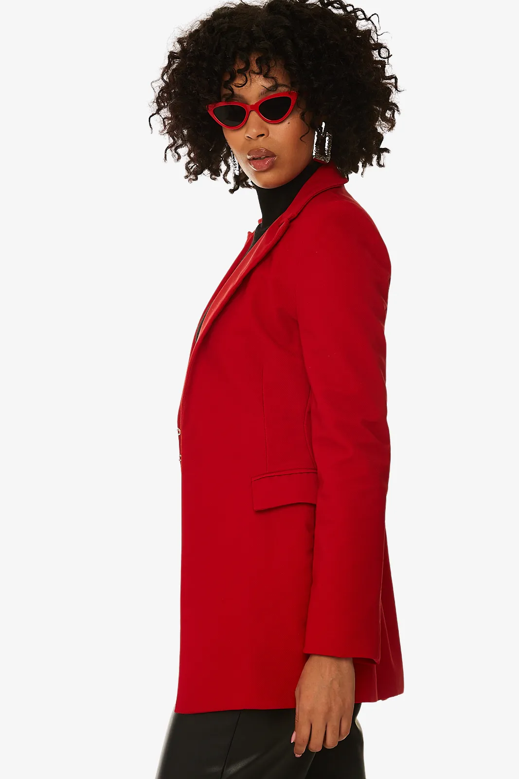 "Lizz" Red Blazer