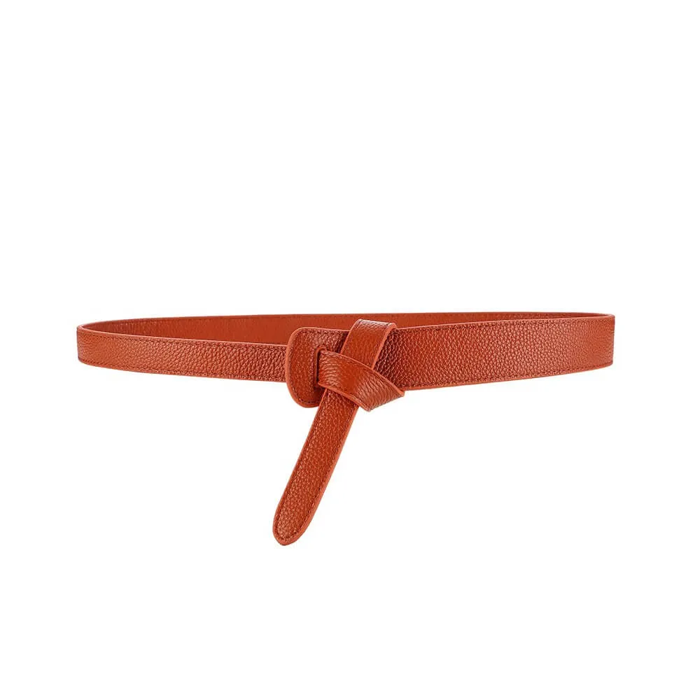 Simply Elegant Buckle-Free Knot Belt
