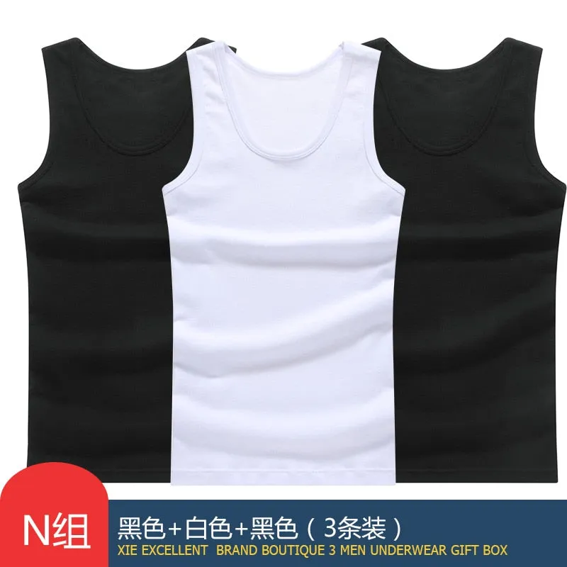 Solid Muscle Vest Undershirts