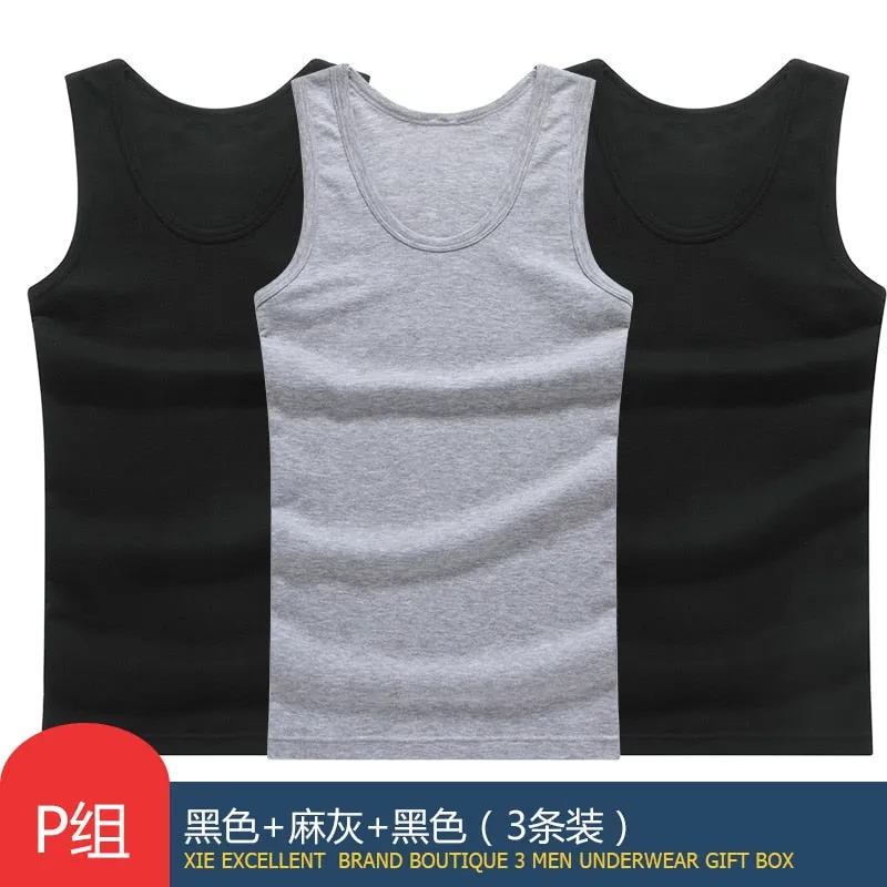 Solid Muscle Vest Undershirts