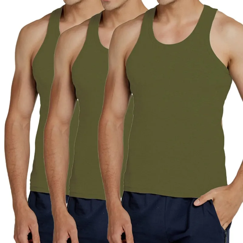 Solid Muscle Vest Undershirts