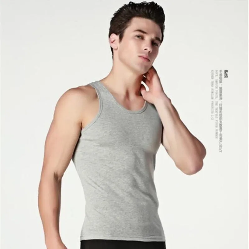 Solid Muscle Vest Undershirts