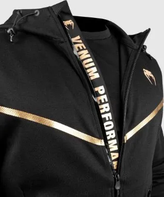 VENUM-03601-126 LASER EVO HOODIE SWEATSHIRT JACKET Size XS-XXL Black Gold